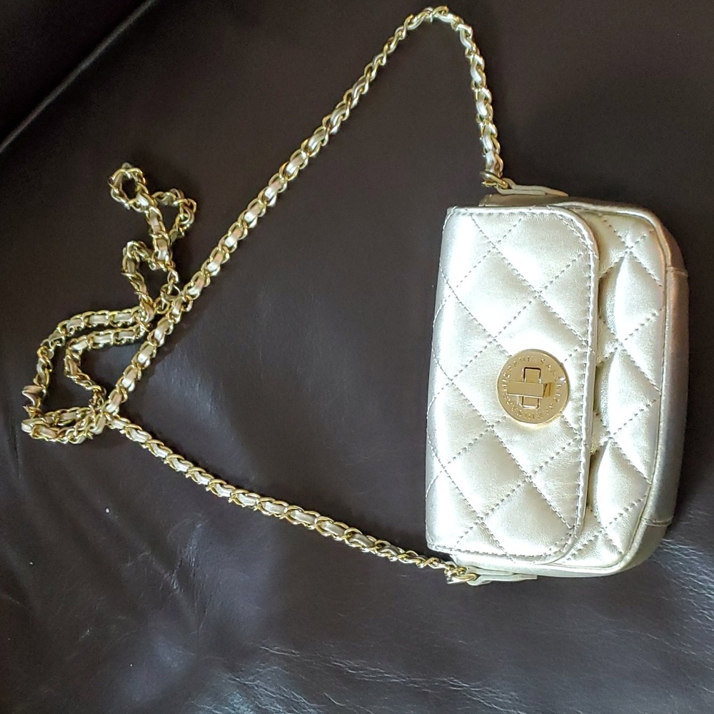 Isaac Mizrahi Shoulder bag - light gold